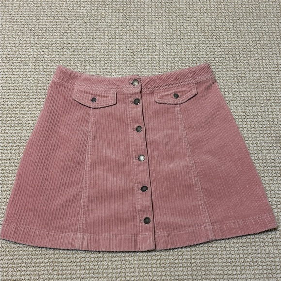 Divided Dresses & Skirts - Divided H&M Corduroy Mini skirt Pink 28 inches